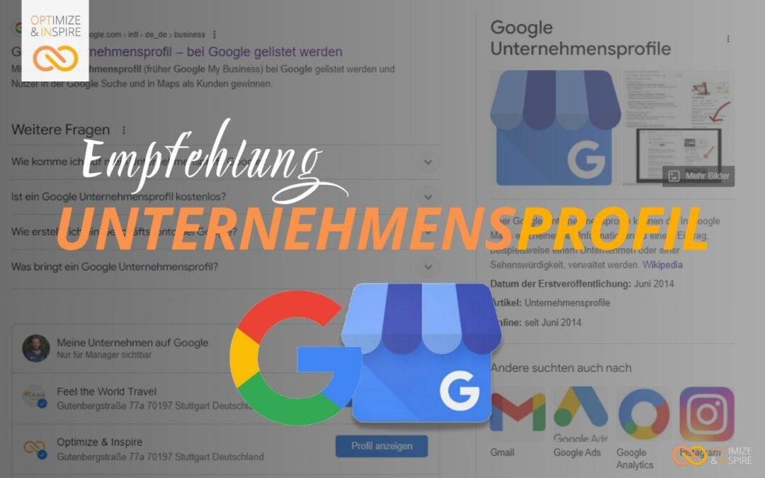 Google Unternehmensprofil