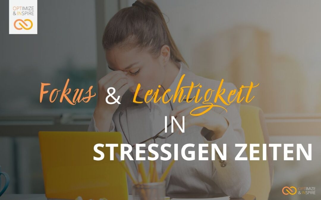 Meistere geschäftige Zeiten mit Fokus und Leichtigkeit