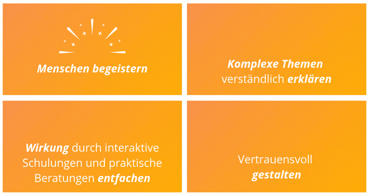 Trainer/-innen mit Wirkung