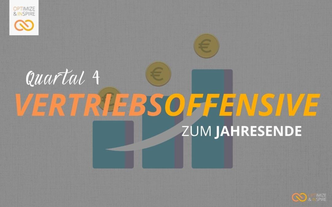 Q4 Endspurt: Als kleines Unternehmen jetzt nochmal richtig Vollgas geben
